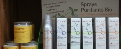 bougies spray naturels purifiants panier du bien etre Encens et parfums dambiance