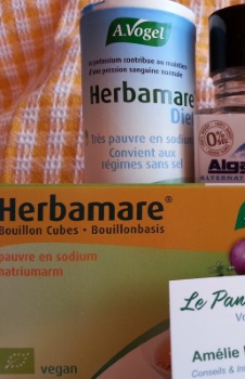 Produits bio Herbamare pour régime sans sel