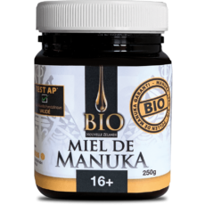 Miel de Manuka Bio +16 en 250g de chez Dr. Theiss