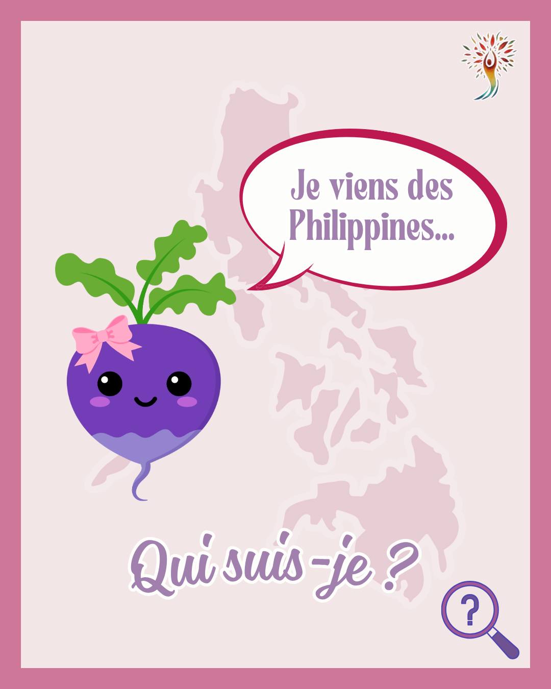 Ube : tubercule violette populaire aux Philippines